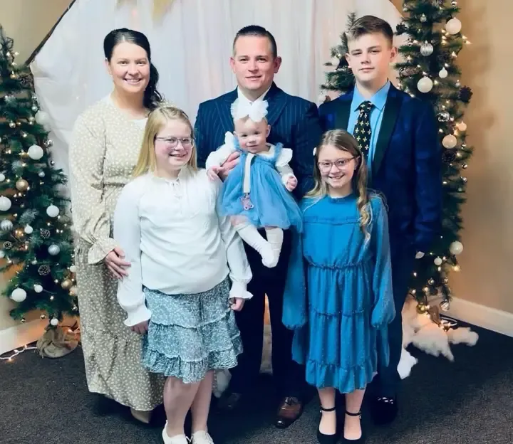 Pastor Kaleb Wheeler and family